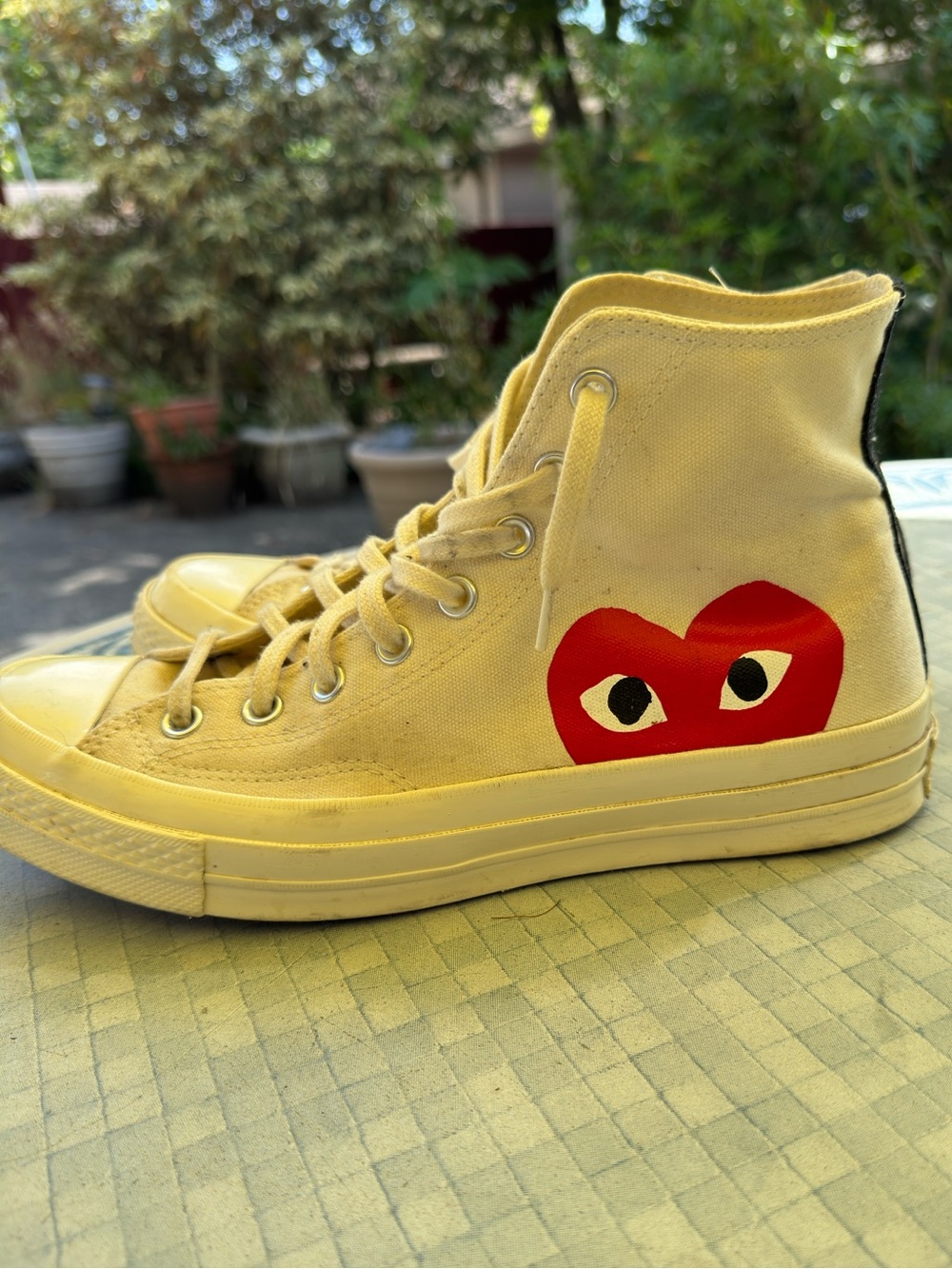 CDG Play x Converse Chuck Taylor White